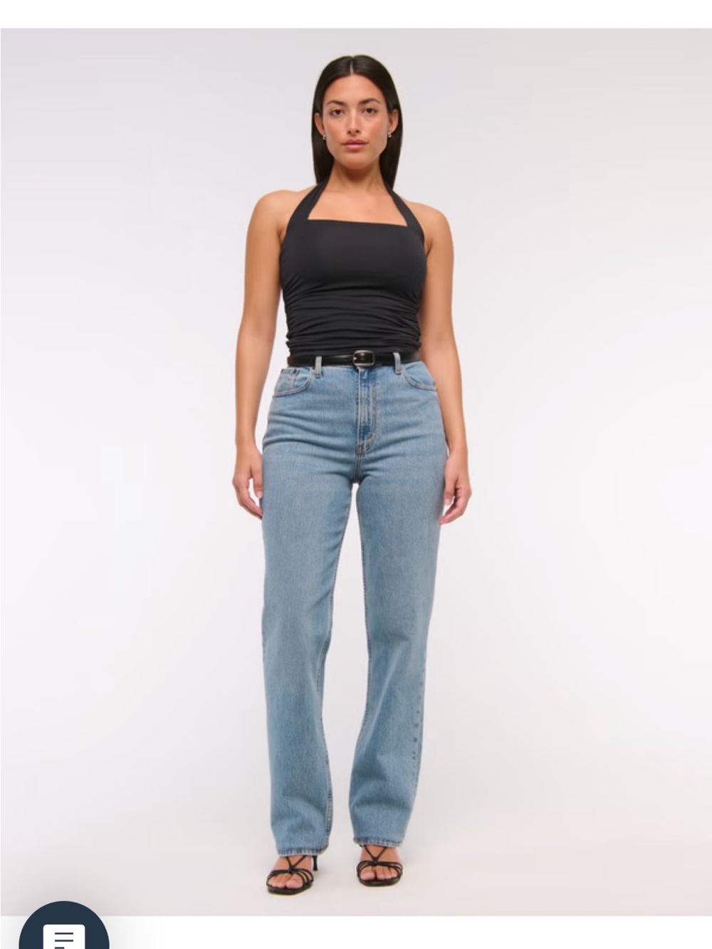 Abercrombie & Fitch Light Blue Straight Leg Jeans